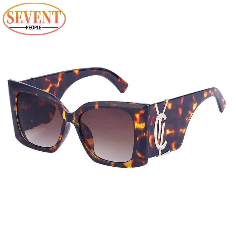 Sherry Shadow - Cat Eye Luxury Brand Designer Big Frame Sunglass