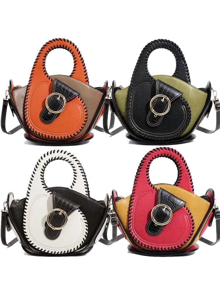 Matrix - Woman High-end Leather Large Capacity Handbag