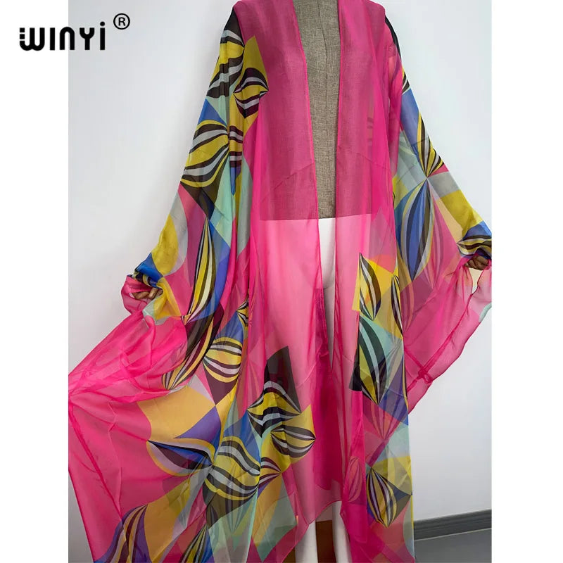 Flo - Cocktail sexy Boho Batwing Sleeve KIMONO