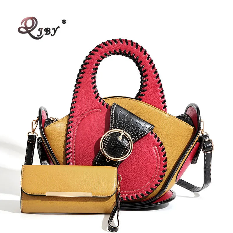 Matrix - Woman High-end Leather Large Capacity Handbag