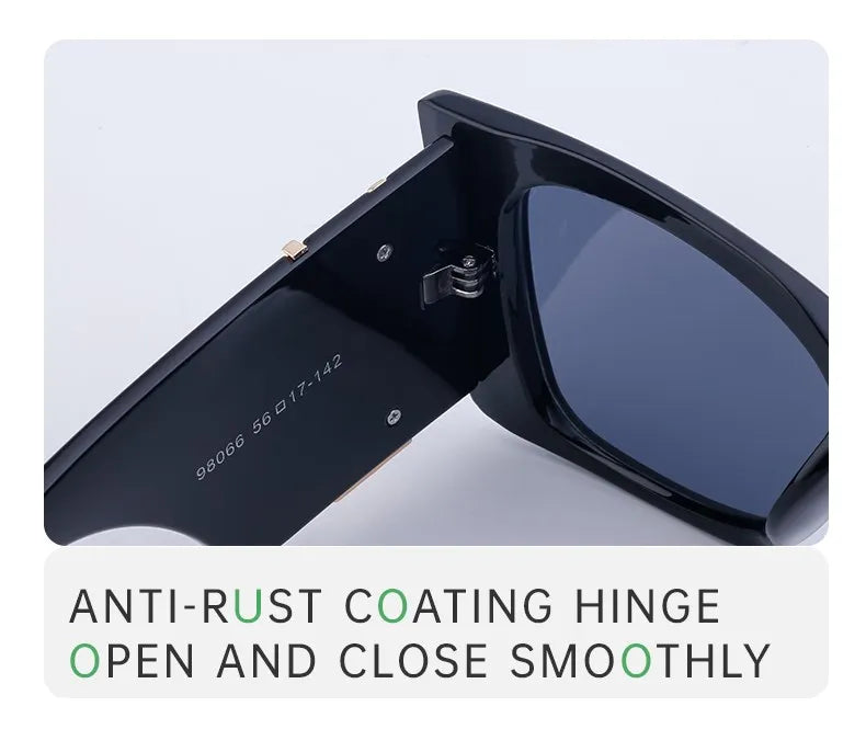 Sherry Shadow - Cat Eye Luxury Brand Designer Big Frame Sunglass