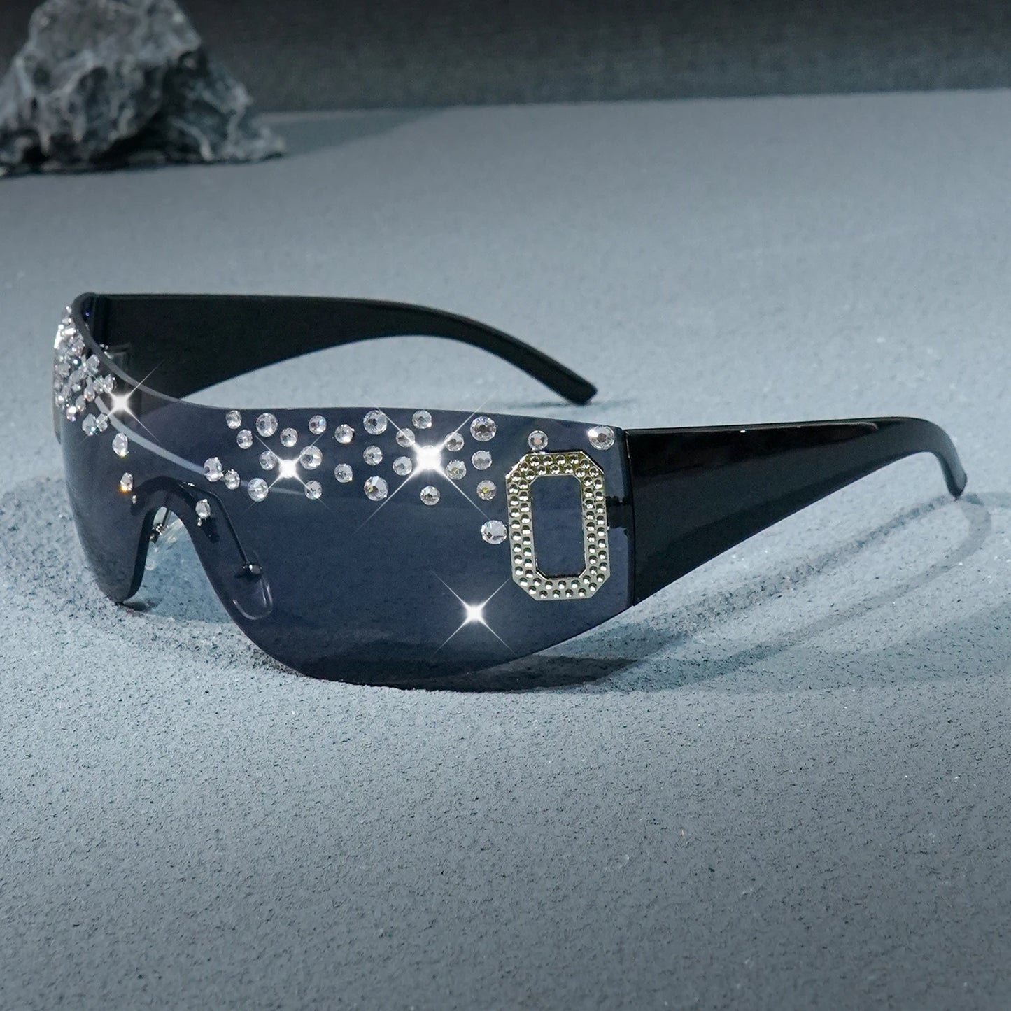 Diva Diana - Rhinestone Designer Fashion Sunglasses