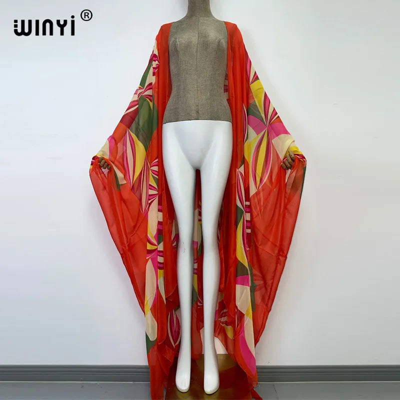 Flo - Cocktail sexy Boho Batwing Sleeve KIMONO