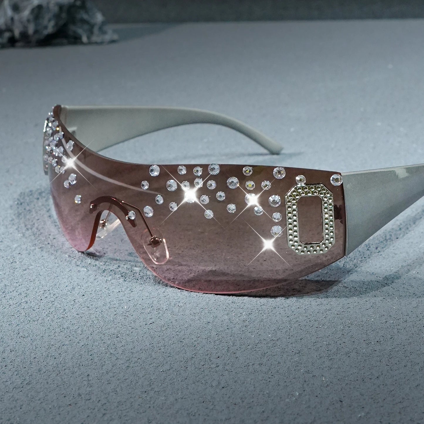 Diva Diana - Rhinestone Designer Fashion Sunglasses